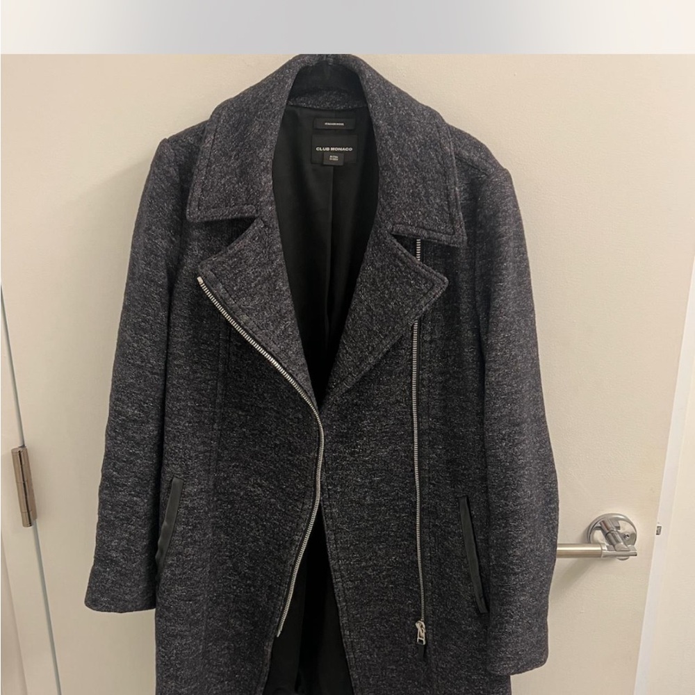 Club Monaco Dark Gray Trench Coat